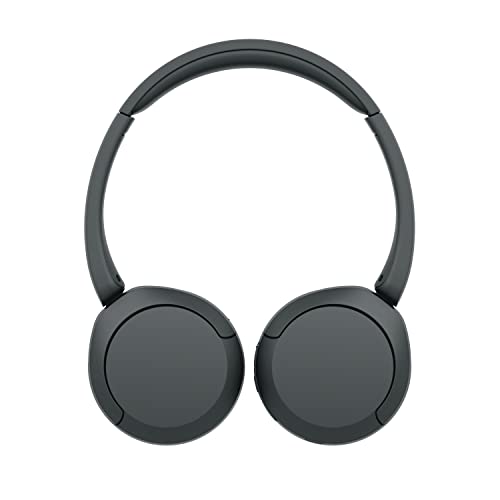 Sony WH-CH520 - Casque Bluetooth sans Fil, Multipoint, Micro intégré - jusqu'à 50 Heures d'autonomie et Charge Rapide - Noir