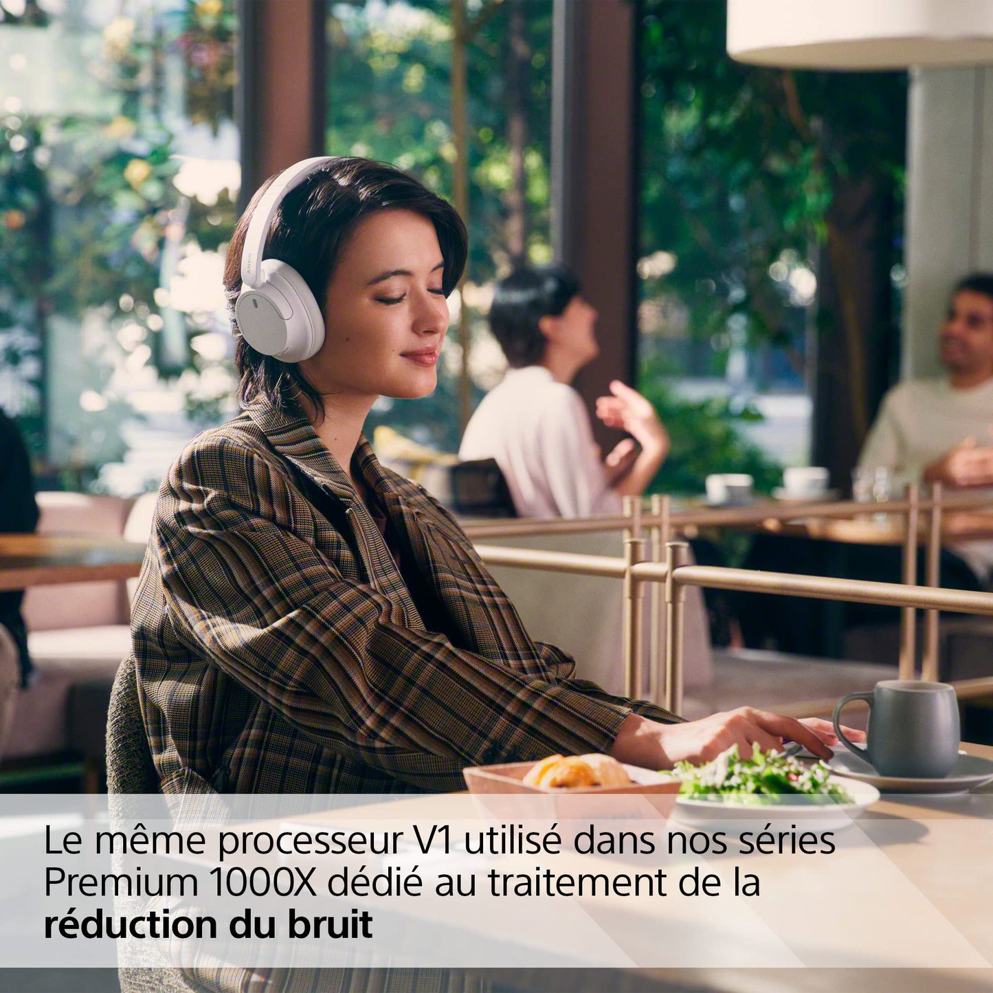 Sony WH-CH720N - Casque Bluetooth sans Fil à réduction de Bruit - Micro intégré - jusqu'à 35 Heures d'autonomie et Charge Rapide - Noir