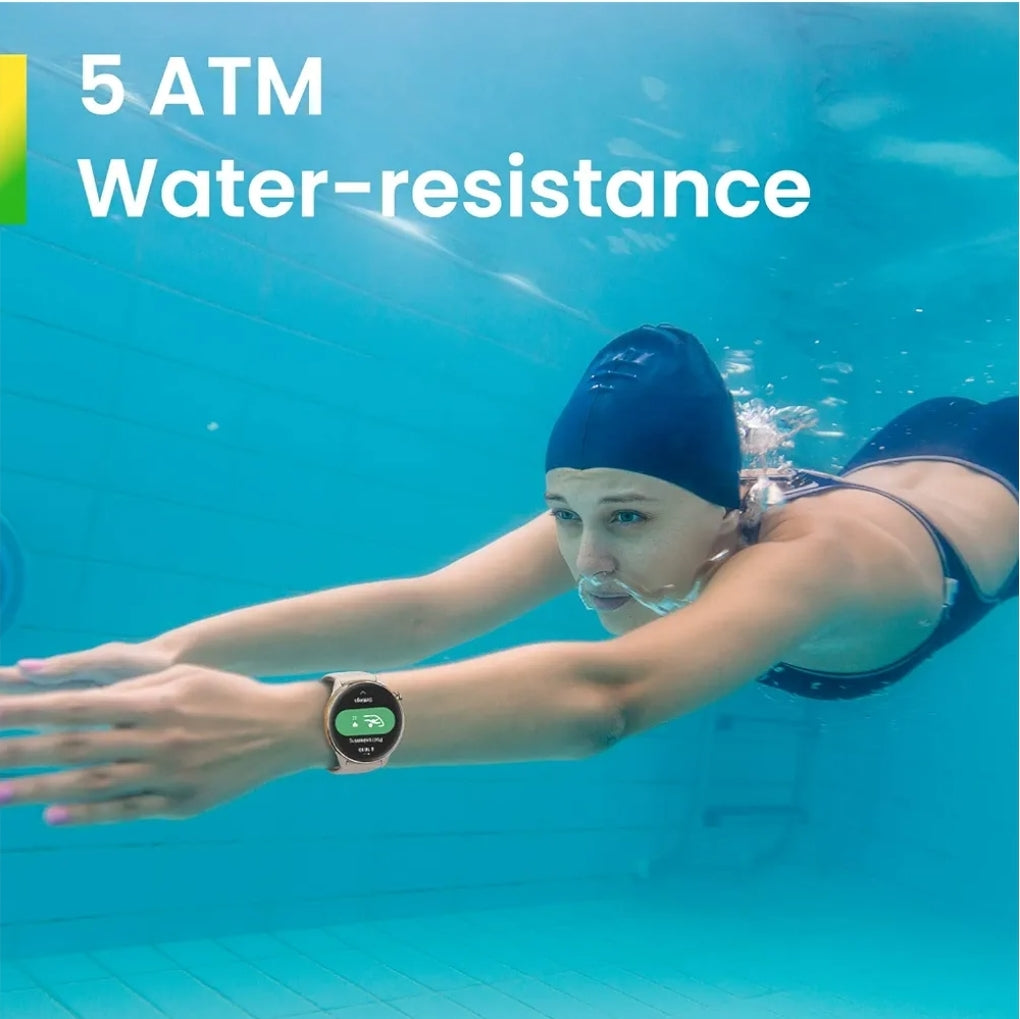 Amazfit GTR Mini, 43 mm, Montre Connectée Femme, 14 Jours d'autonomie, SpO2, Suivi de Sommeil, 120+Modes Sportifs, Montre Connectée Sport GPS, Noir