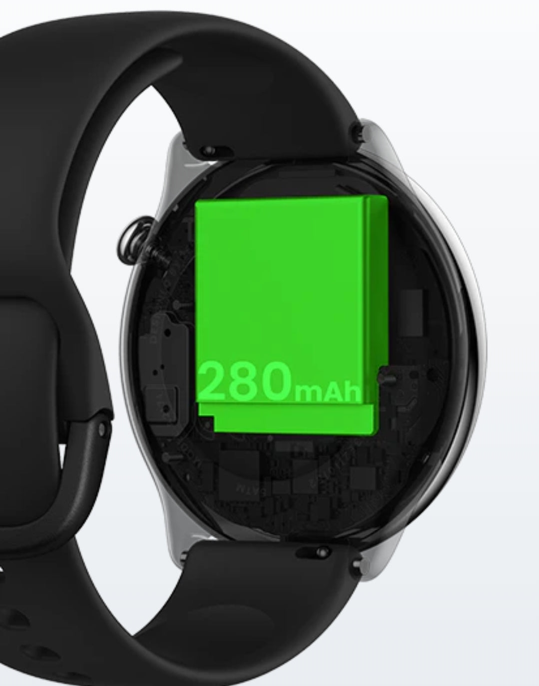 Amazfit GTR Mini, 43 mm, Montre Connectée Femme, 14 Jours d'autonomie, SpO2, Suivi de Sommeil, 120+Modes Sportifs, Montre Connectée Sport GPS, Noir