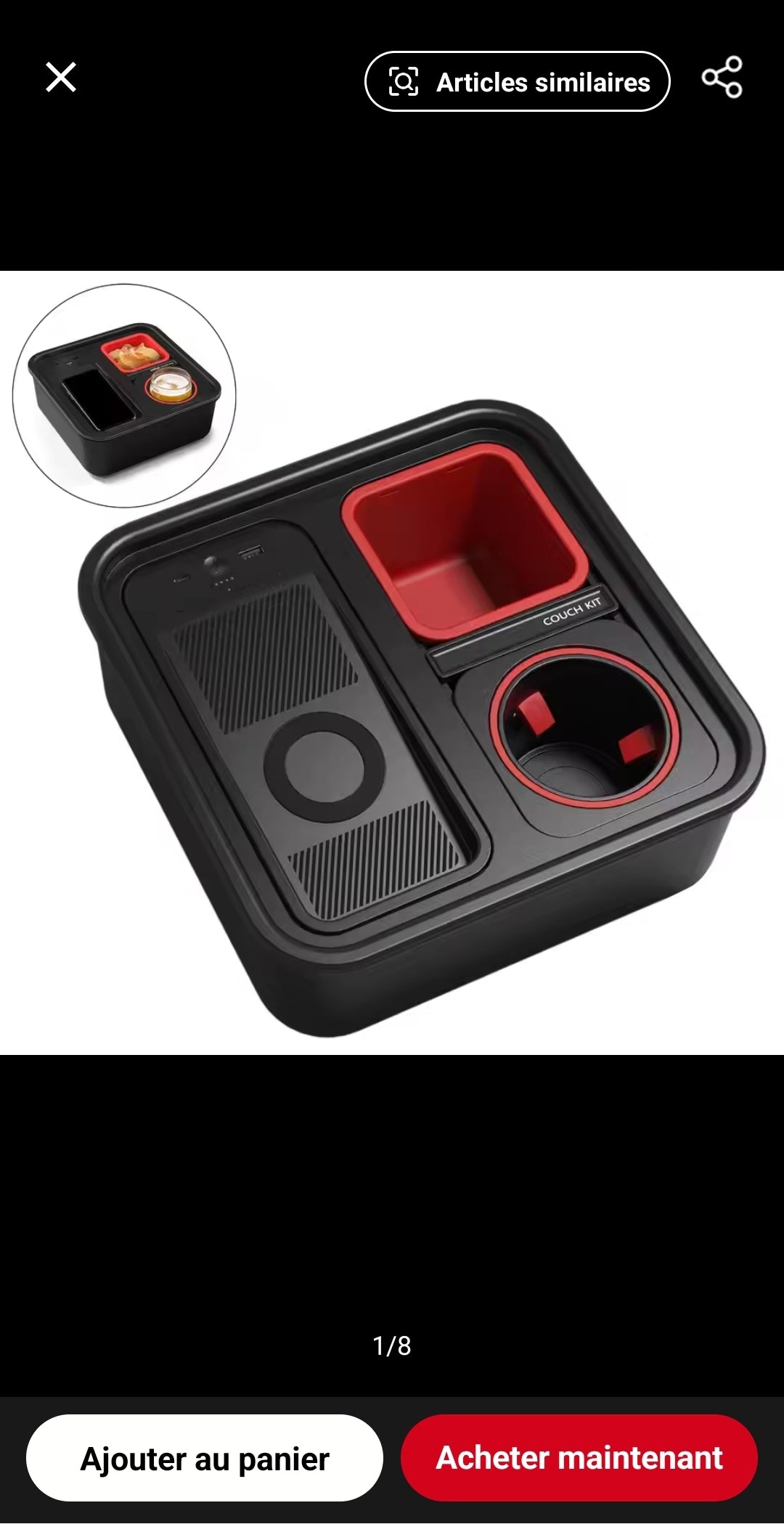 Couch kit auto-equilibrant ou plateau intelligent