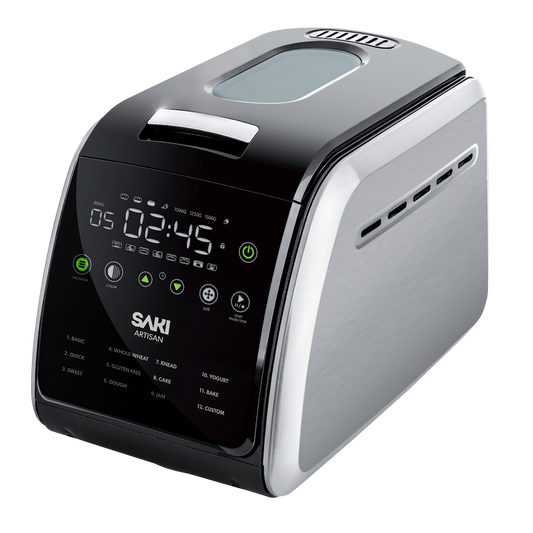 Machine à pain -Eta - Saki - Delicca 2 - 16 programmes - Démarrage différé - Maintien de température