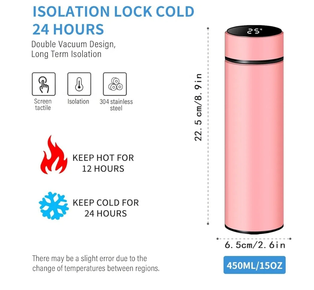 Thermos/bouteille d'eau intelligent